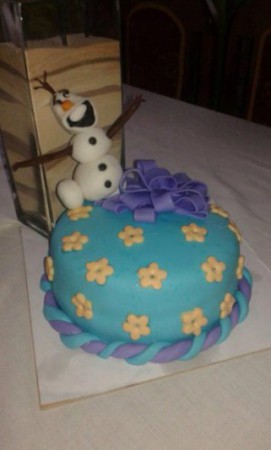 torta fondant diseño infantil